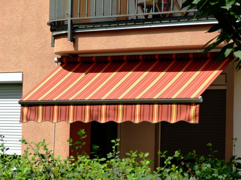 Fabric Awnings in Action
